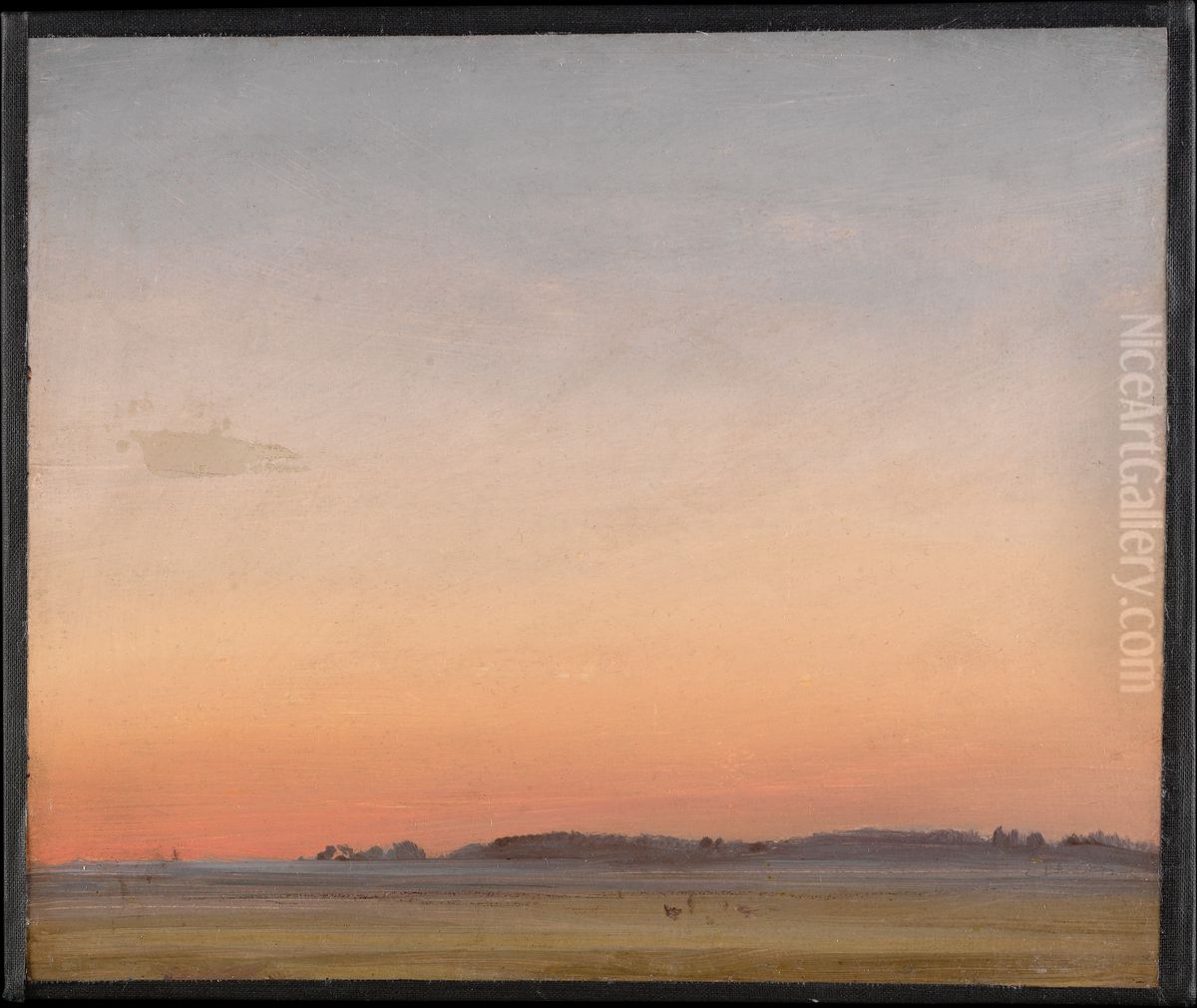 Landscape Oil Painting by Carl Rottmann