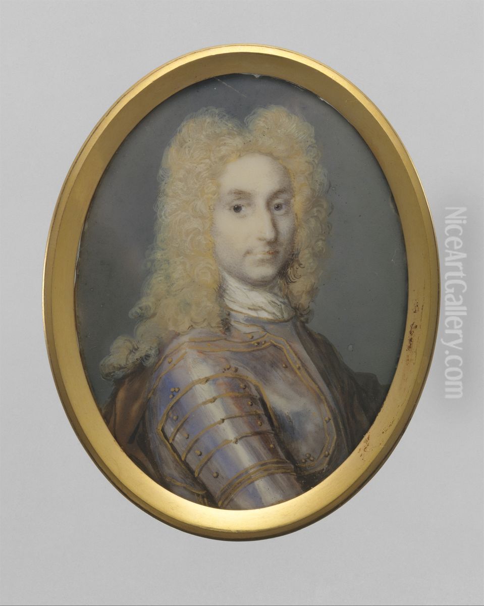 Portrait of a Man Oil Painting by Rosalba Carriera