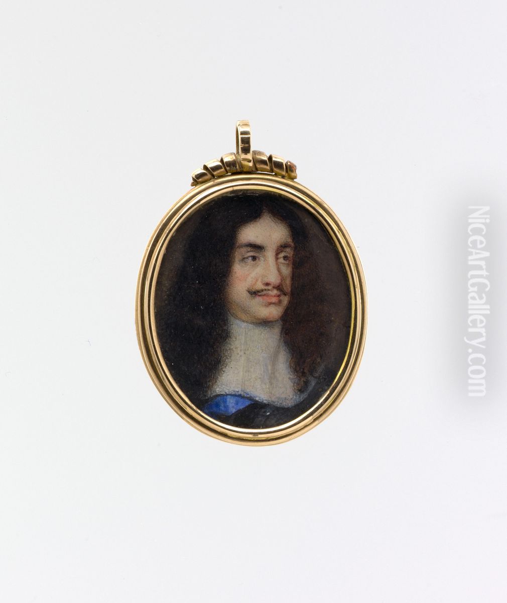 Charles II (1630-1685), King of England Oil Painting by Samuel Cooper