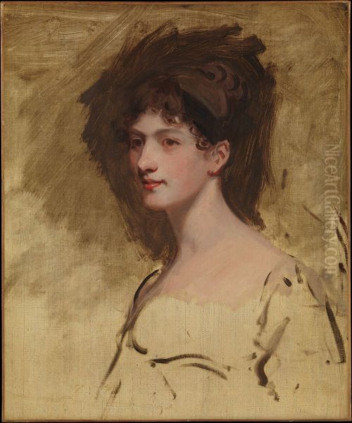 Lady Hester King (died 1873) Oil Painting by John Hoppner