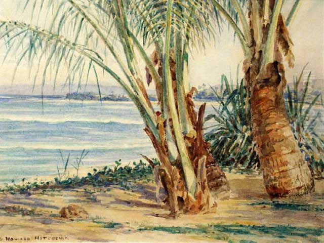 Untitled Oil Painting by D. Howard Hitchcock