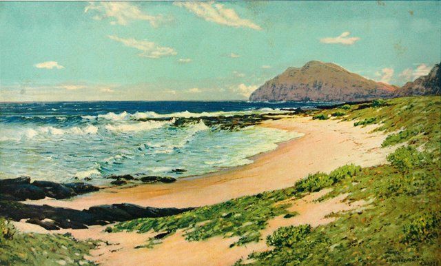 Untitled Oil Painting by D. Howard Hitchcock