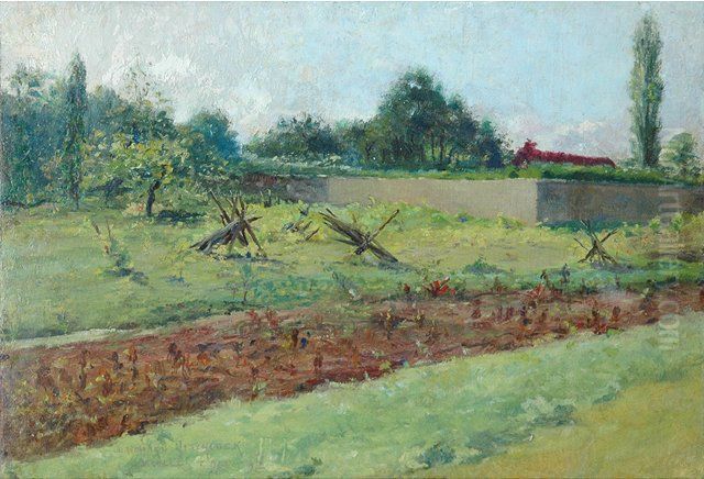 Untitled Oil Painting by D. Howard Hitchcock