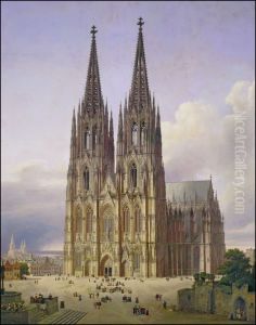 Ideal View of Cologne Cathedral from Southwest