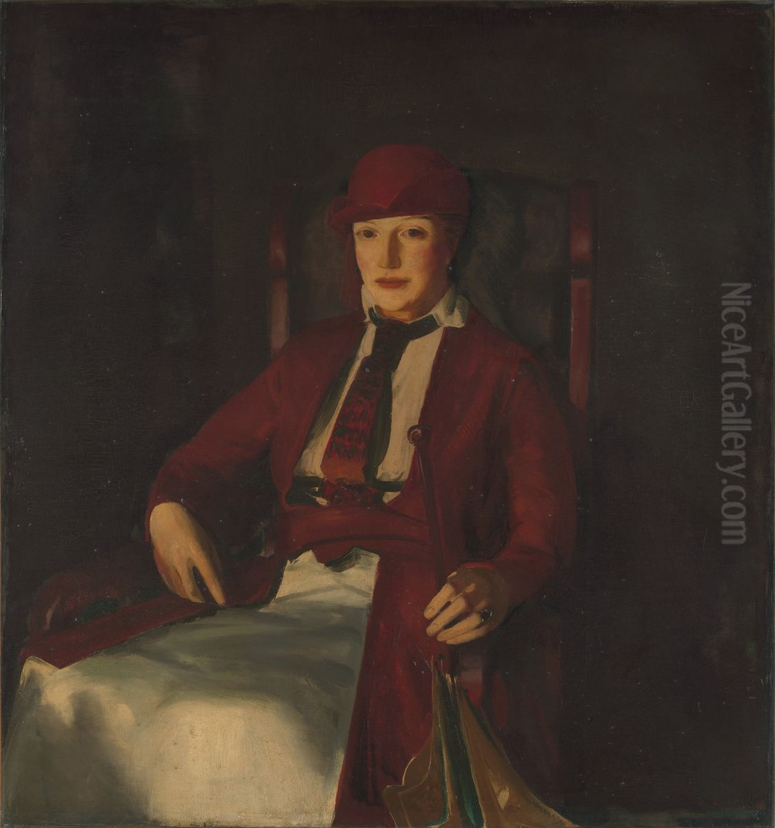 Mrs. Chester Dale Oil Painting by George Wesley Bellows
