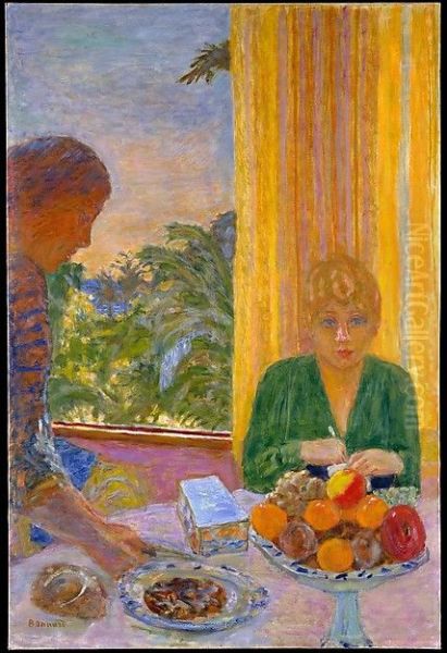 The Green Blouse by Pierre Bonnard
