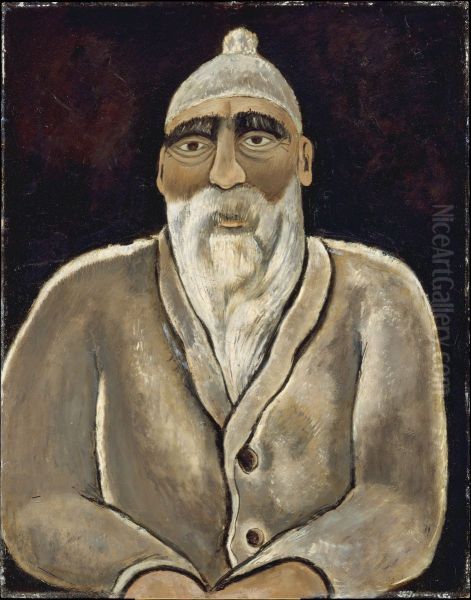 Albert Pinkham Ryder Oil Painting by Marsden Hartley