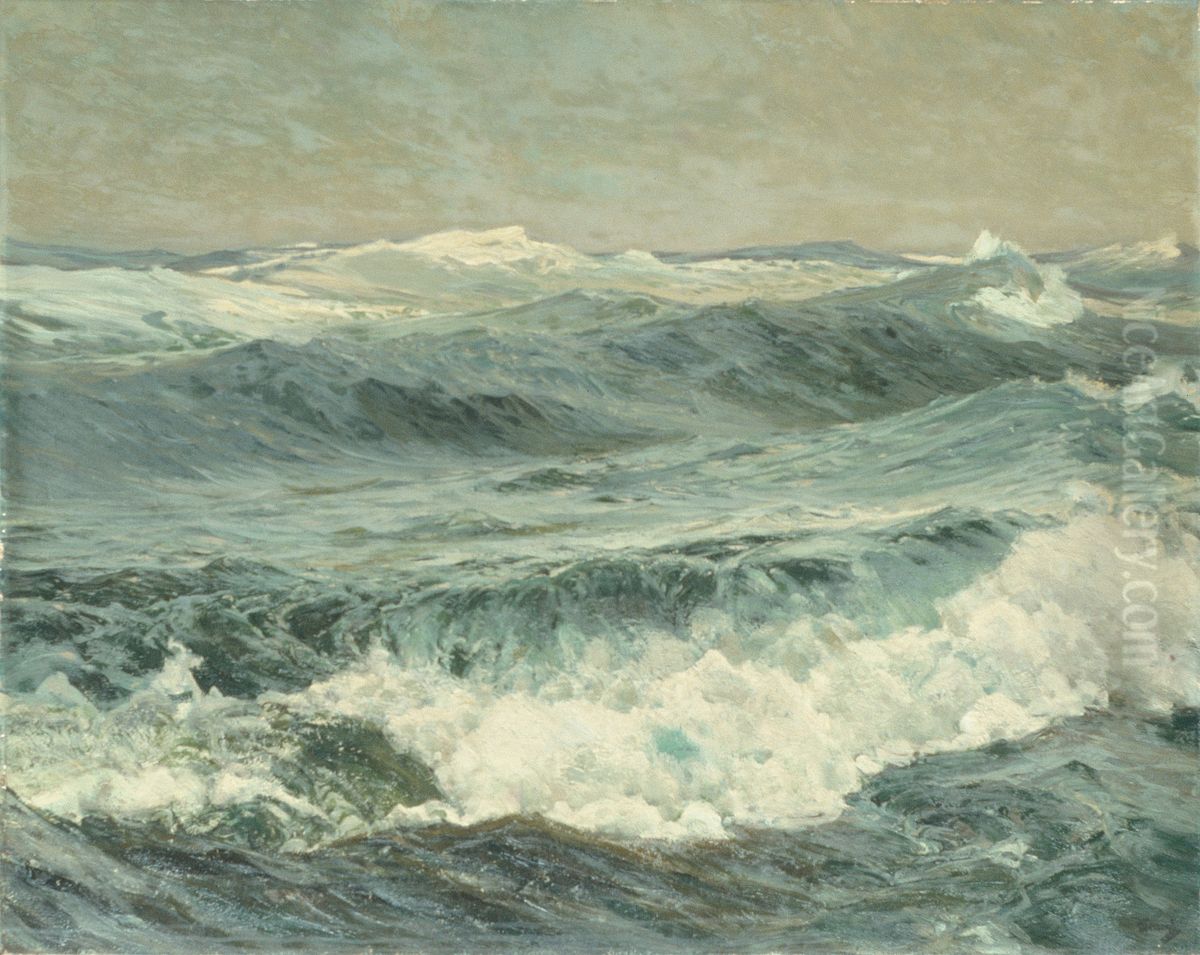 The Roaring Forties Oil Painting by Frederick Judd Waugh The Roaring Forties Oil Painting by Frederick Judd Waugh