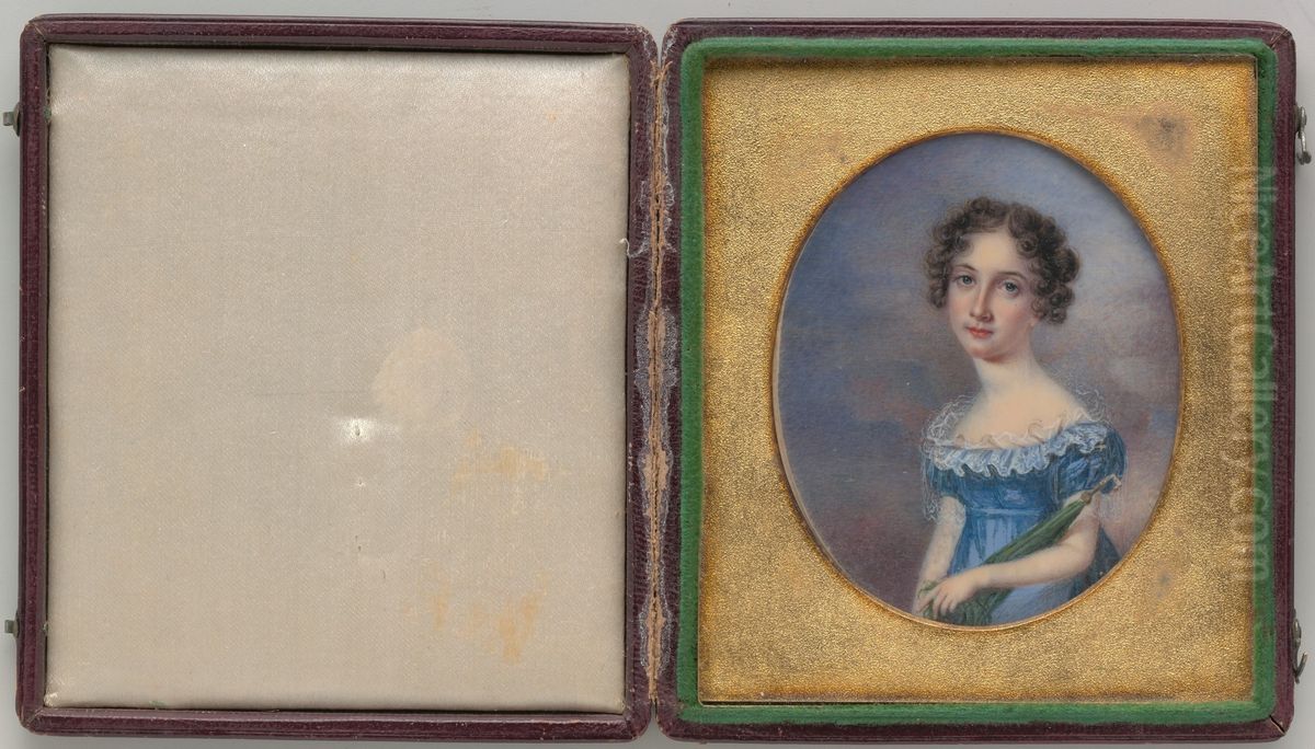 Sarah Ann Beck Oil Painting by Anna Claypoole Peale