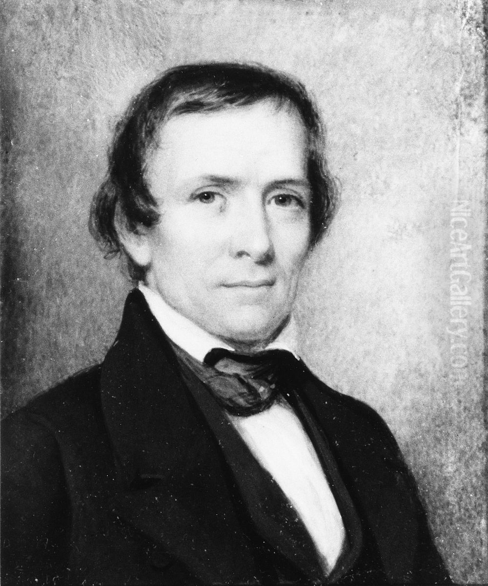 Portrait of a Gentleman Oil Painting by James Lambdin