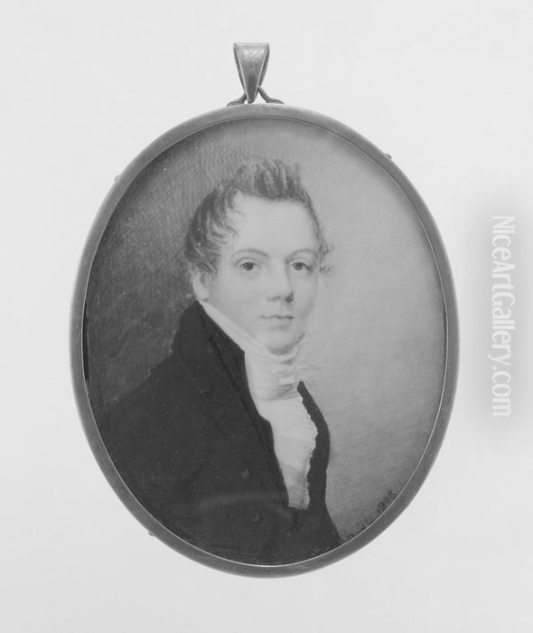 Portrait of a Gentleman Oil Painting by William M. S. Doyle