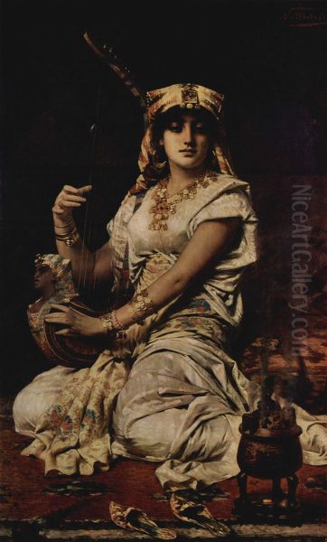 Almee Oil Painting by Nathaniel Sichel