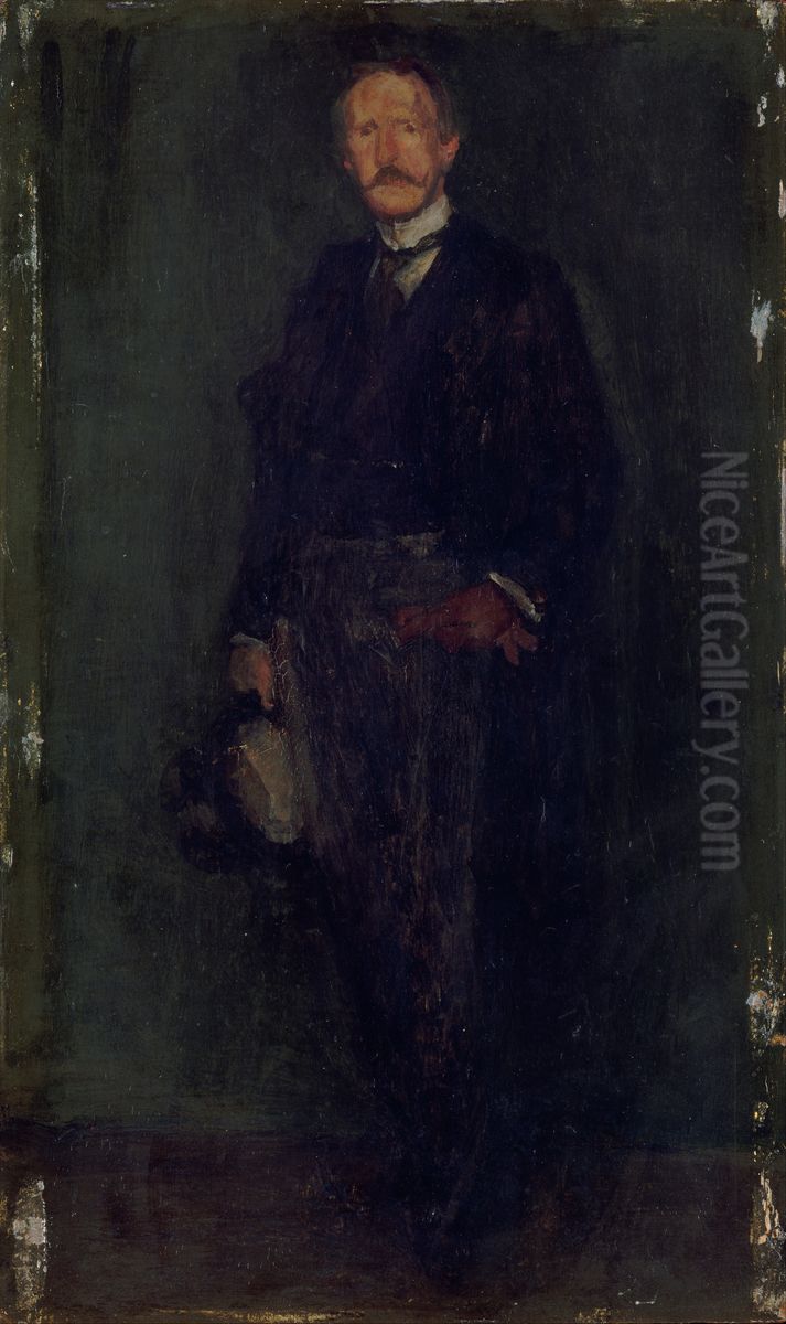 Edward Guthrie Kennedy Oil Painting by James McNeill Whistler