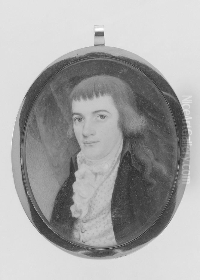 Nathaniel Pearce Oil Painting by Edward Greene Malbone