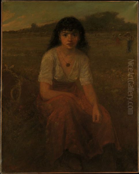 The Quadroon Oil Painting by George Fuller