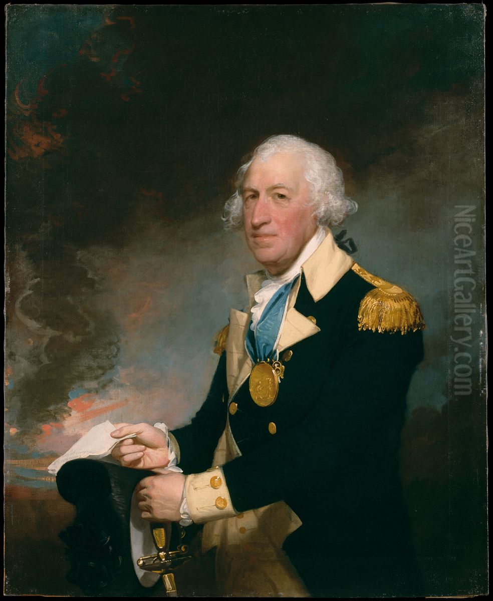 Horatio Gates (1727-1806) Oil Painting by Gilbert Stuart