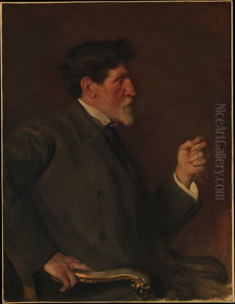 Augustus Saint-Gaudens Oil Painting by Ellen Emmet Rand
