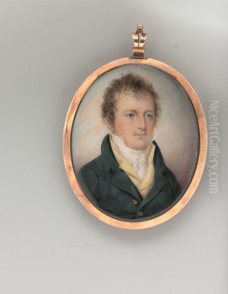 Anthony Wayne Robinson Oil Painting by James Peale