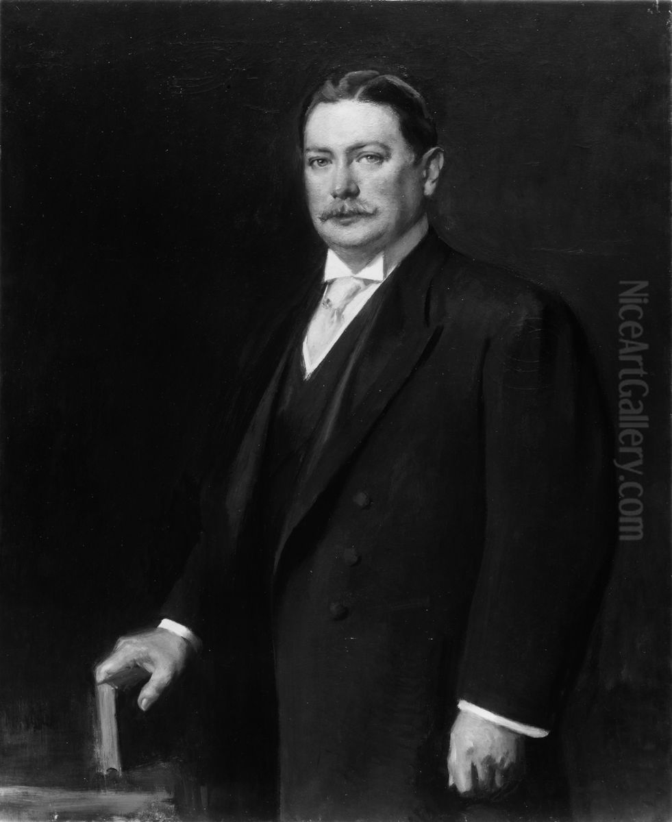 Arthur Hoppock Hearn Oil Painting by Alphonse Jongers