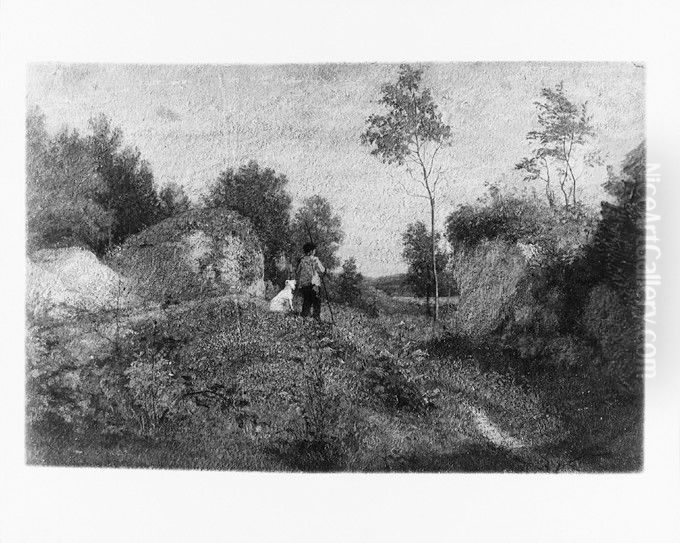 Landscape Oil Painting by William Morris Hunt