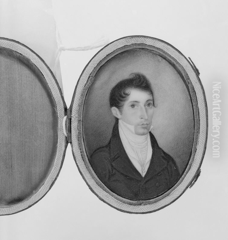 Cyrus Mansfield Oil Painting by Samuel Finley Breese Morse