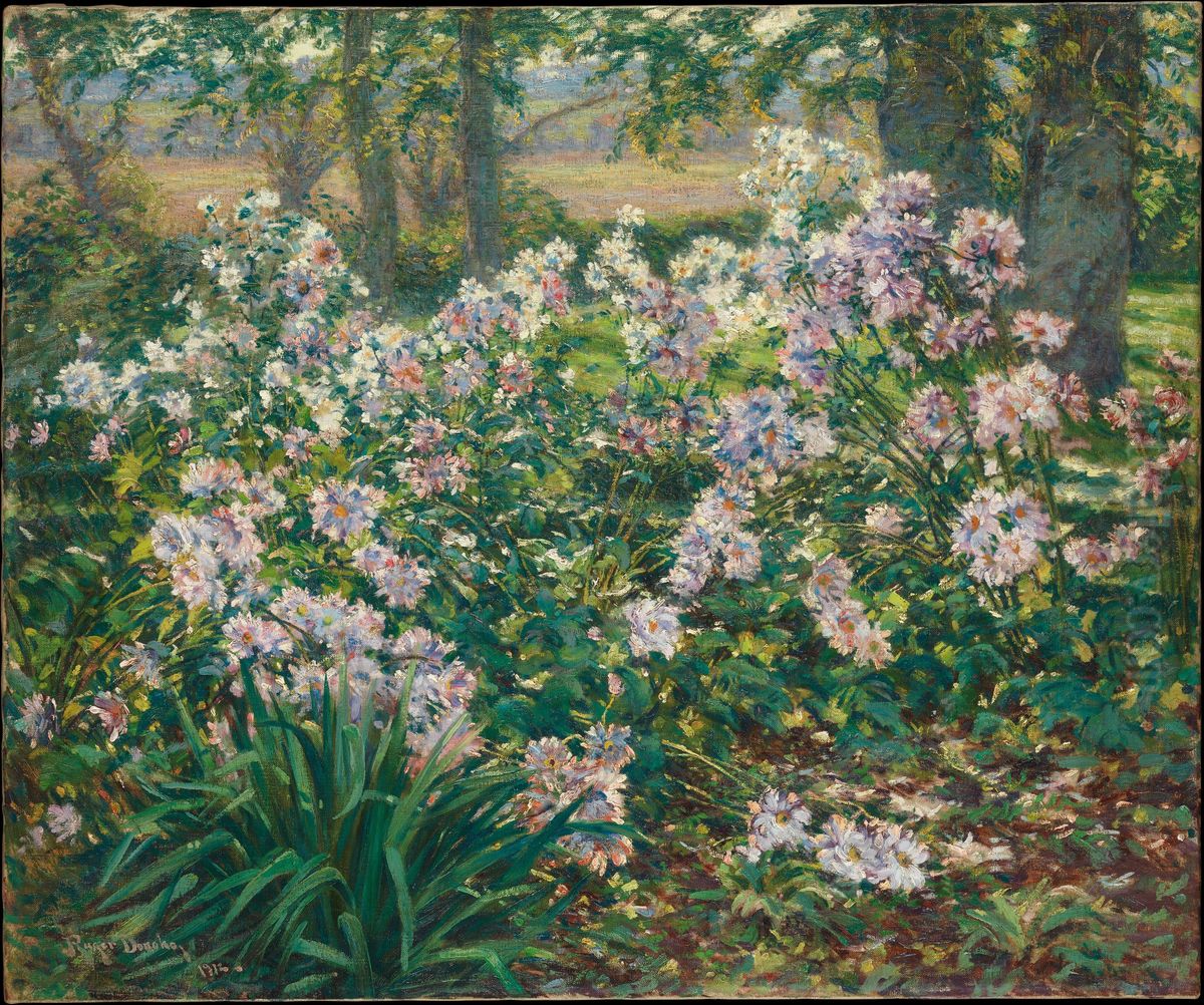 Windflowers Oil Painting by Gaines Ruger Donoho