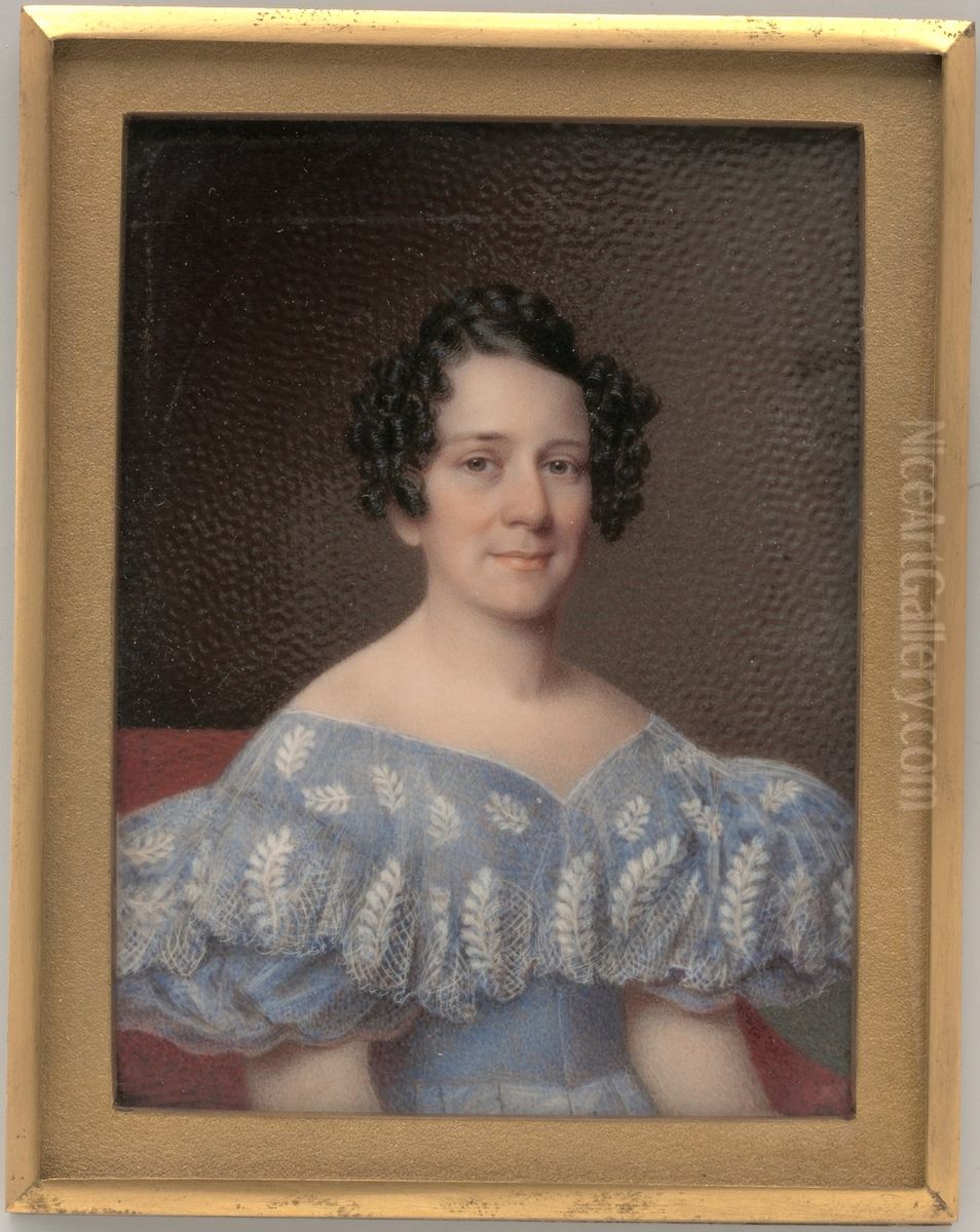 Portrait of a Lady Oil Painting by Alvan Clark Portrait of a Lady Oil Painting by Alvan Clark