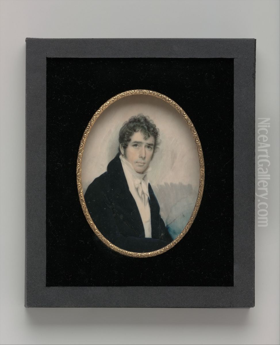 Self-portrait Oil Painting by Joseph Wood