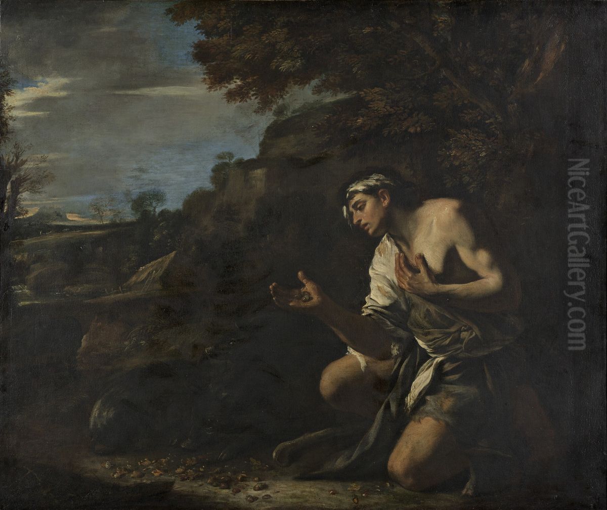 De verloren zoon Oil Painting by Pier Francesco Mola