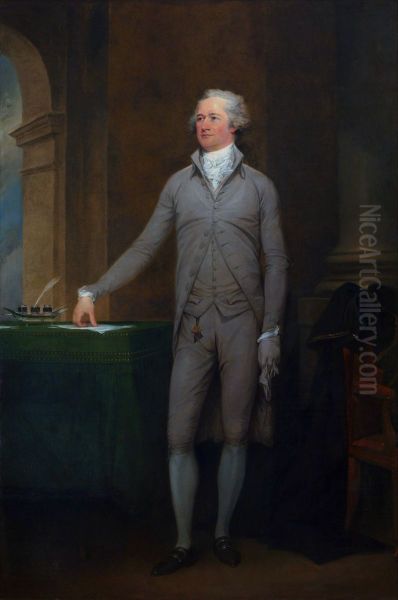 Alexander Hamilton Oil Painting by John Trumbull