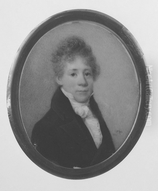 Portrait of a Gentleman Oil Painting by Horace Hone