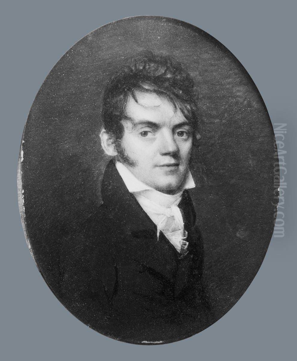 J. W. Gale Oil Painting by Anson Dickinson