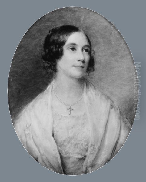 Mrs. George Henry Loring (Amalia Heredia) Oil Painting by Richard Morrell Staigg