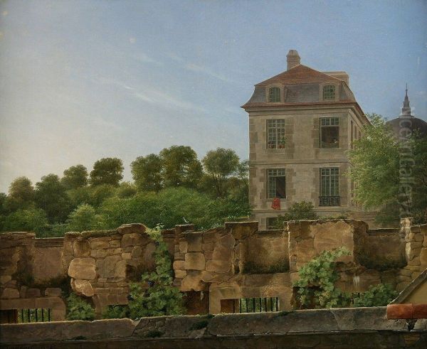 The House of the Artist Oil Painting by Jan Frans Van Dael