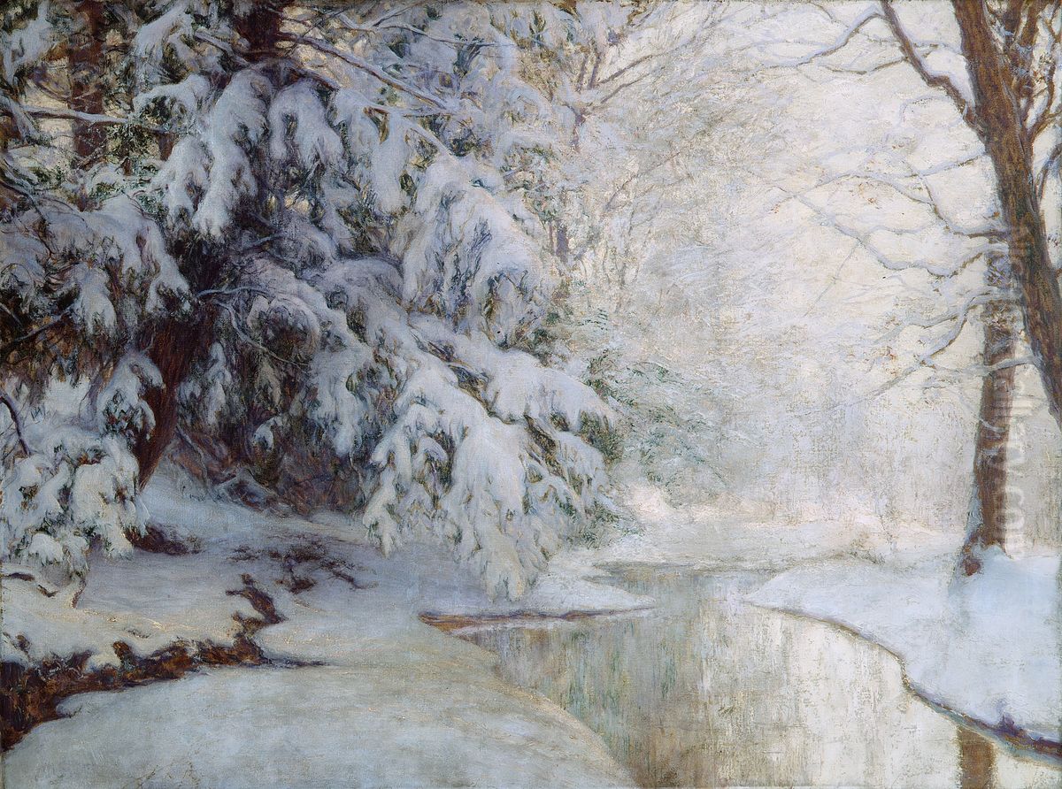 Silent Dawn Oil Painting by Walter Launt Palmer