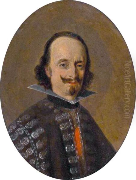 Portrait of Don Caspar de Bracamonte y Guzman Oil Painting by Gerard Ter Borch