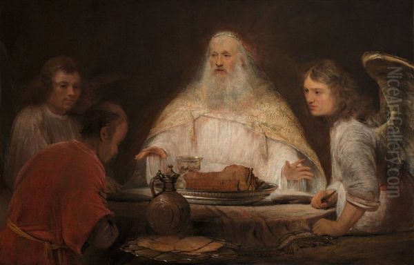 8-9) Oil Painting by Arent de Gelder