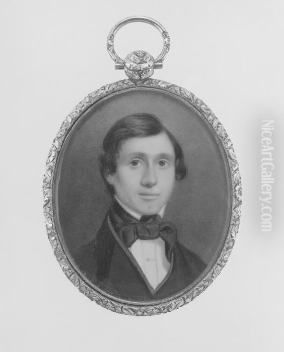 William Henry Tallmadge Oil Painting by Edward S. Dodge