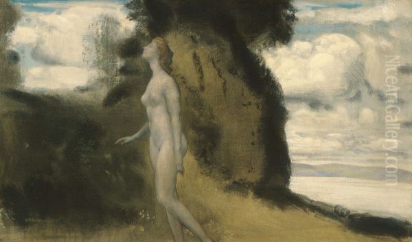 A Measure of Dreams Oil Painting by Arthur Bowen Davies