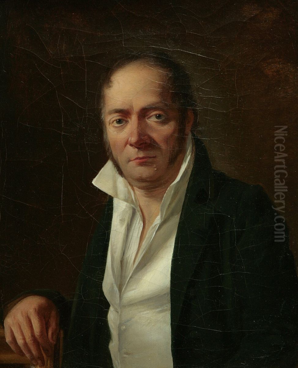 Portret van een man Oil Painting by Louis-Leopold Boilly
