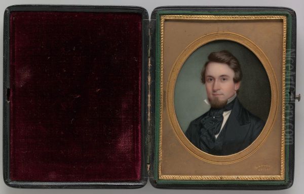 John Wood Dodge Oil Painting by Edward S. Dodge