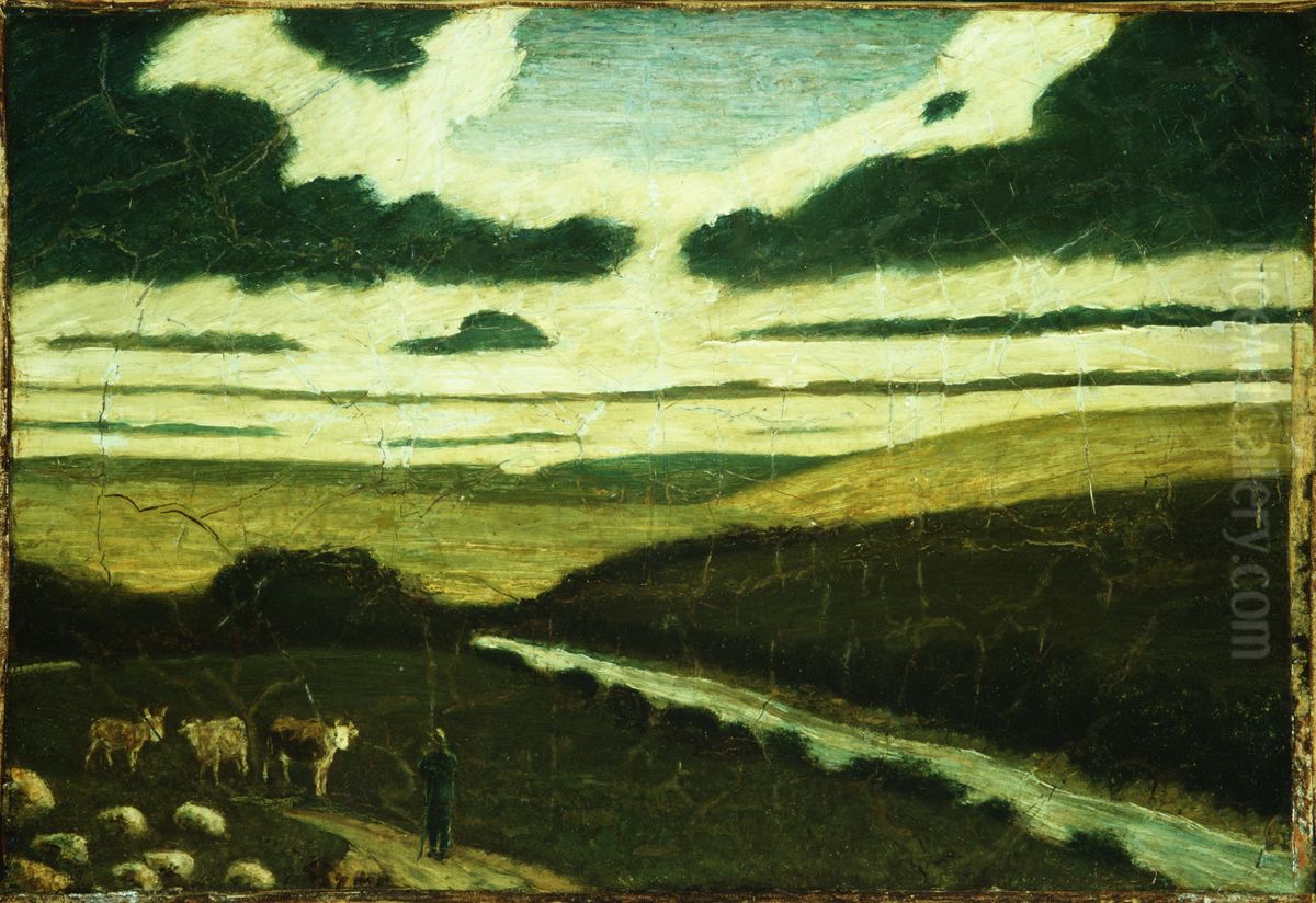 Landscape Oil Painting by Albert Pinkham Ryder