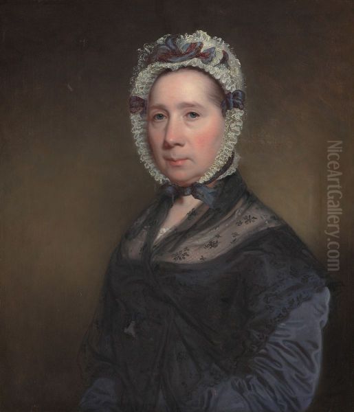 Portret van Anna Maria van Heekeren Oil Painting by Charles Howard Hodges