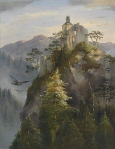 Castle Ruin on a Rock
