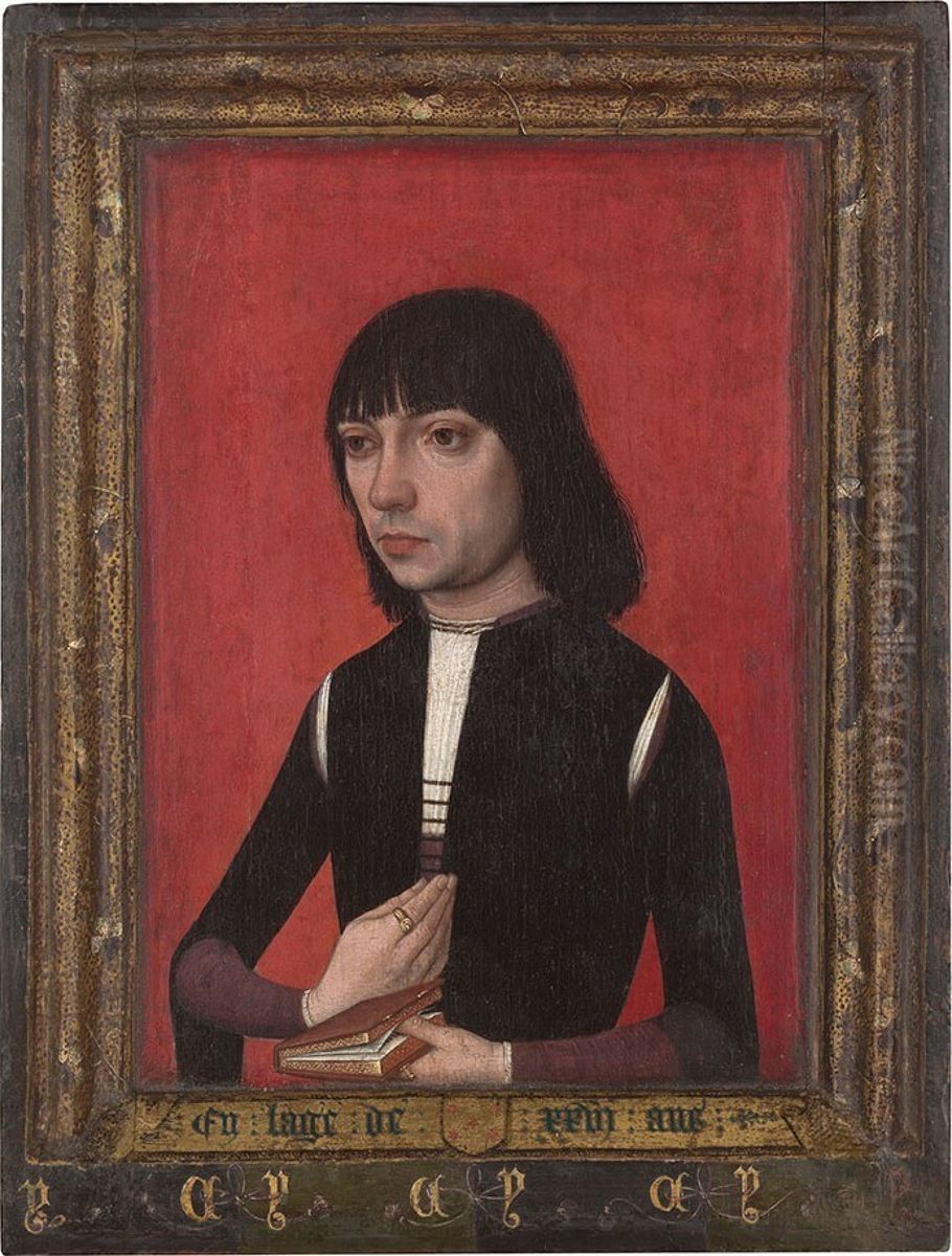 Portrait of a Young Man of the Fonseca Family Oil Painting by Master of Portraits of Princes