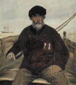 Le pere Alcazin a Honfleur, vieux sauveur