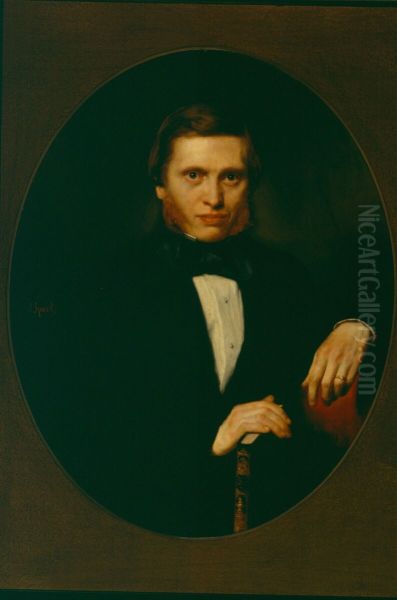 Portret van de heer Regeer Oil Painting by Jacob Spoel