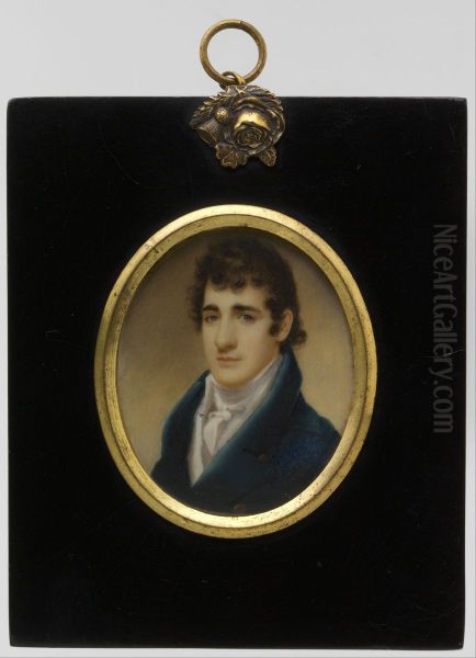 John Payne Todd Oil Painting by Joseph Wood