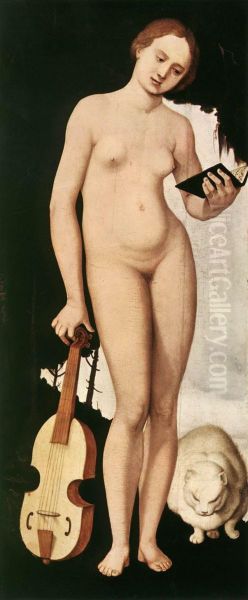 Music Oil Painting by Hans Baldung Grien