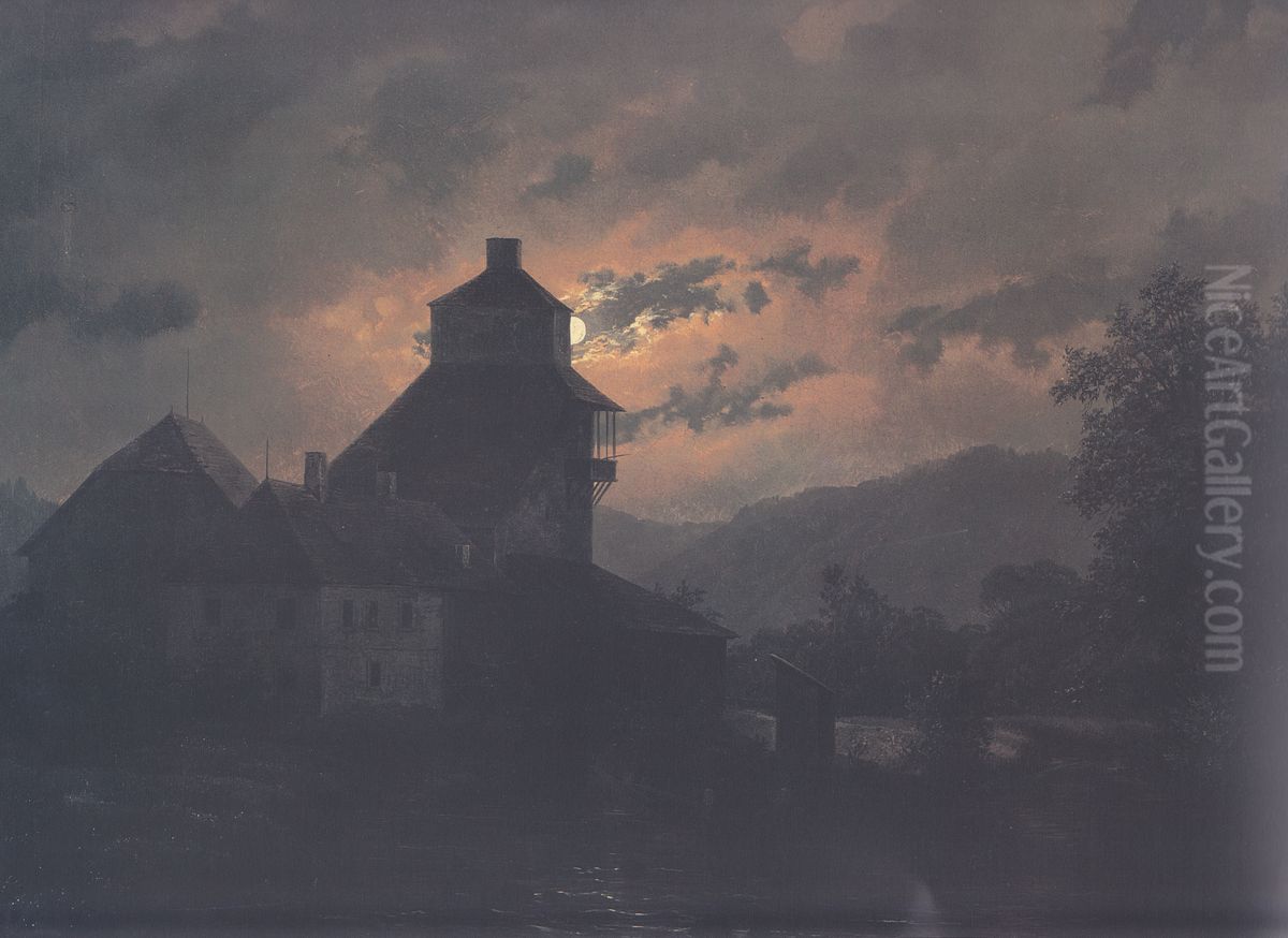 Hirt II Oil Painting by Marko Pernhart